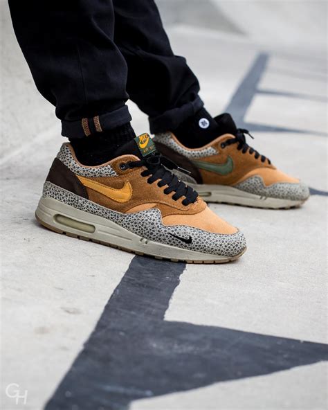 atmos x nike air max 1 safari 43einhalb|air max 1 sneaker.